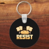 Porte-clés Résister Sans gluten (Recto)