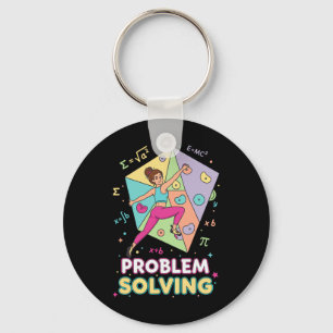Porte-clés Résolution de problèmes Escalade Math Amusement Ro