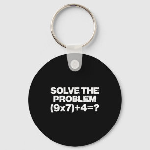 Porte-clés Résoudre Le Problème Math 67 Mème 6 7 Costume Enfa