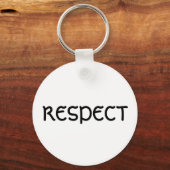 PORTE-CLÉS RESPECTER (Recto)