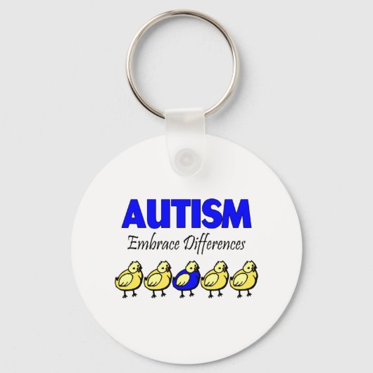 Porte-clés Respecter les différences (Recto)