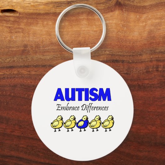 Porte-clés Respecter les différences (Recto)