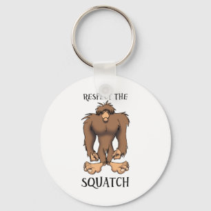 PORTE-CLÉS RESPECTEZ LE SQUATCH
