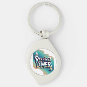 Porte-clés Respirey la mer