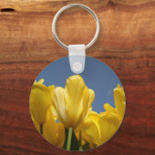 Porte-clés ressort jaune (Recto)