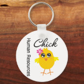 Porte-clés Ressources humaines Chick (Recto)