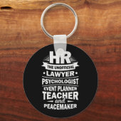 Porte-clés Ressources humaines Fières (Recto)