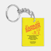 Porte-clés Restaurant Border, Glen Ellyn, IL (Devant gauche)