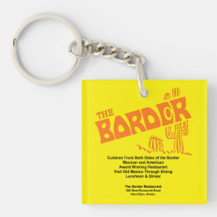 Porte-clés Restaurant Border, Glen Ellyn, IL