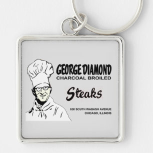 Porte-clés Restaurant George Diamond, Chicago, IL