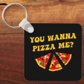 Porte-clés Restaurant Pizza Promotionnels (Recto)