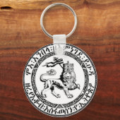 Porte-clés Restaurer la monarchie solomonique ! (Recto)