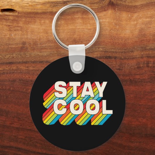 Porte-clés Rester Cool (Recto)