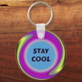 Porte-clés Rester Cool (Recto)