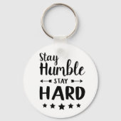 Porte-clés rester humble rester dur (Verso)