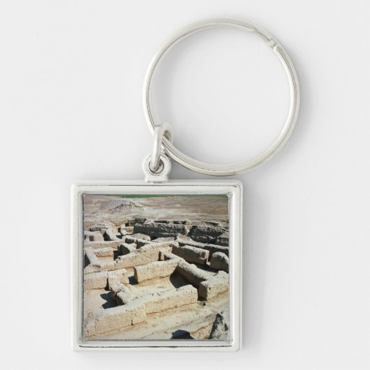 Porte-clés Restes des maisons (Devant)