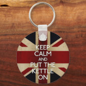 Porte-clés Restez calme (Recto)