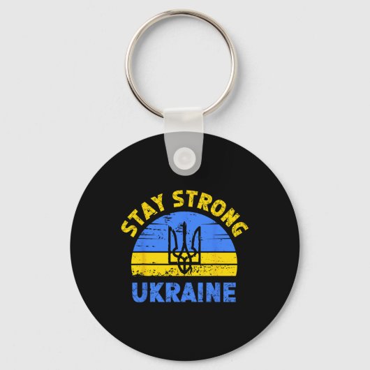 Porte-clés Restez Forts Ukraine1 (Recto)