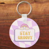 Porte-clés Restez Groovy (Verso)
