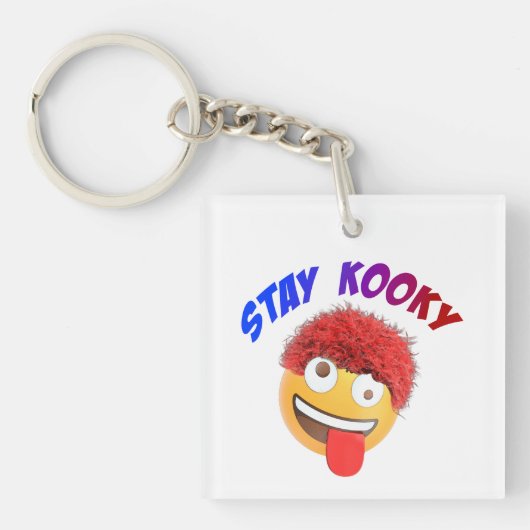 Porte-clés Restez Kooky (Devant)