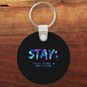 Porte-clés Restez Votre Histoire N'Est Pas Sur La Prévention (Recto)