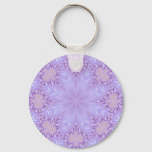 Porte-clés Résumé de Noël en soie de lilas