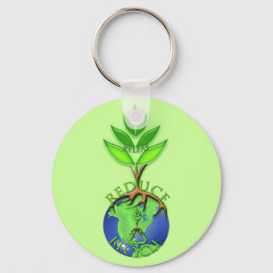 Porte-clés Rétablir Réduire Recycler