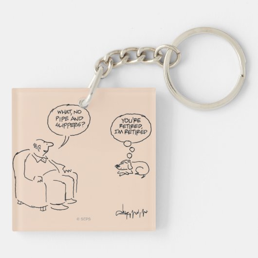 Porte-clés Retiré (Dos)