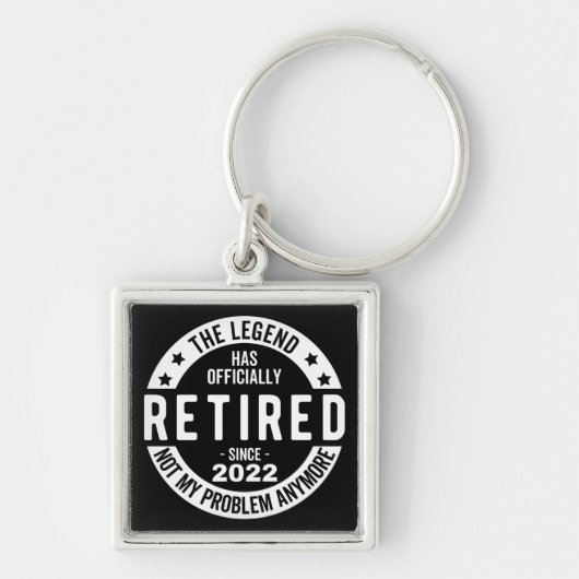 Porte-clés Retired (Devant)