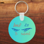 Porte-clés Retour à l'école avec une torsion anime imprimé (Recto)