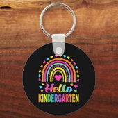 Porte-clés Retour à l'école Hello Kindergarten Squad Enseigna (Verso)