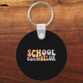 Porte-clés Retour À L'École Orientation Conseiller Enseignant (Recto)