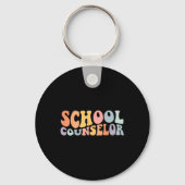 Porte-clés Retour À L'École Orientation Conseiller Enseignant (Verso)