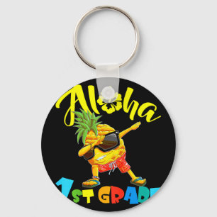 Porte-clés Retour à l'école première année cool dabbing aloha