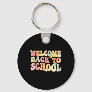 Porte-clés Retour À L'École Rétro Premier Jour De L'École Ens
