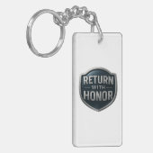 Porte-clés Retour avec Porte - clé LDS HonorMC (Devant gauche)