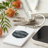 Porte-clés Retour avec Porte - clé LDS HonorMC (Devant droit)