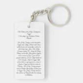 Porte-clés Retour de la Sainte Famille d'Egypte (Dos)