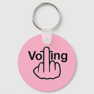 Porte-clés Retournement du vote porte - clé