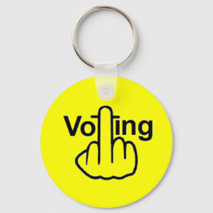 Porte-clés Retournement du vote porte - clé