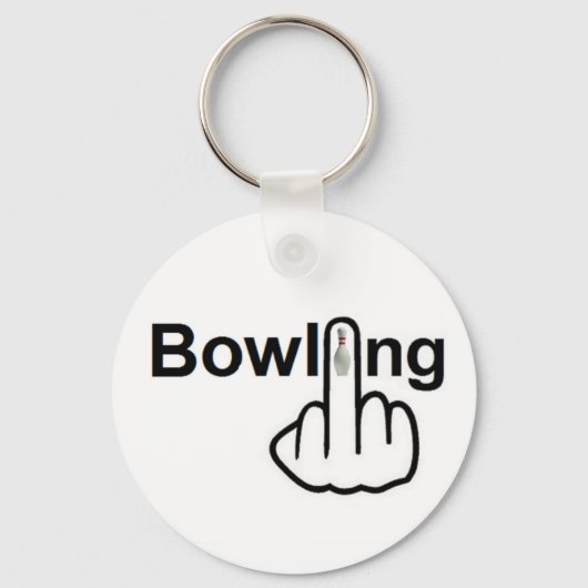Porte-clés Retournement porte - clé Bowling (Recto)