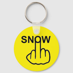 Porte-clés Retournement porte - clé de neige
