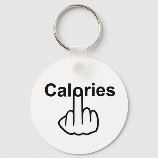 Porte-clés Retourner calories porte - clés (Recto)