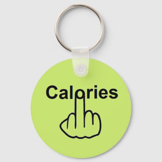 Porte-clés Retourner calories porte - clés (Recto)