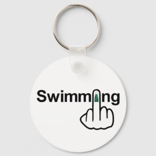 Porte-clés Retourner de natation porte - clé