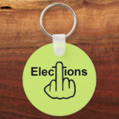 Porte-clés Retourner des élections porte - clés (Recto)