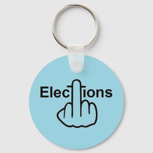 Porte-clés Retourner des élections porte - clés (Recto)