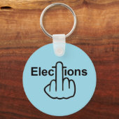 Porte-clés Retourner des élections porte - clés (Recto)