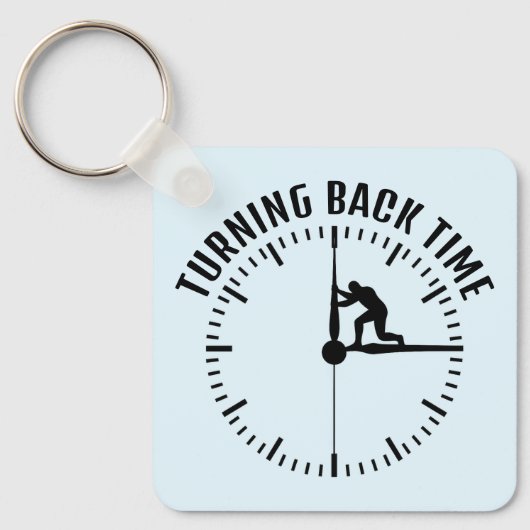 Porte-clés Retourner le temps (Recto)