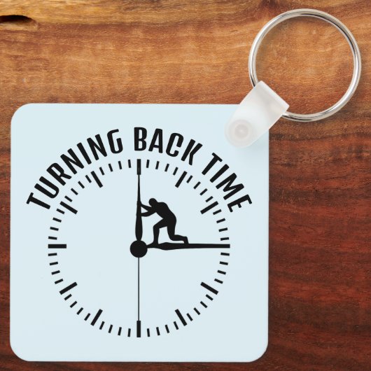 Porte-clés Retourner le temps (Verso)